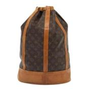 Louis Vuitton Vintage Pre-owned Canvas louis-vuitton-vskor Brown, Dam