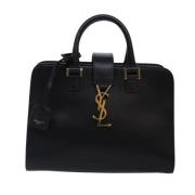 Yves Saint Laurent Vintage Pre-owned Laeder handvskor Black, Dam