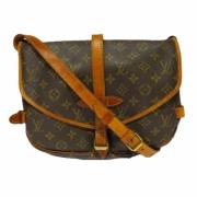 Louis Vuitton Vintage Pre-owned Canvas louis-vuitton-vskor Brown, Dam