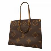 Louis Vuitton Vintage Pre-owned Tyg louis-vuitton-vskor Brown, Dam