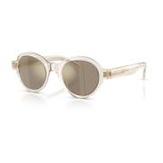 Moncler Me6003 30035A Sunglasses Beige, Unisex