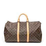 Louis Vuitton Vintage Pre-owned Canvas resvskor Brown, Dam