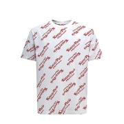 Kenzo Avslappnad Bomull T-shirt White, Dam