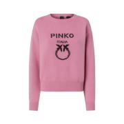 Pinko Burgos Sweater Pink, Dam