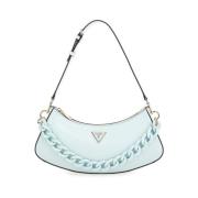 Guess Shoulder Bags Blue, Dam