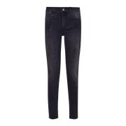 Liu Jo Skinny Jeans med Strass Black, Dam