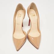 Christian Louboutin Pre-owned Pre-owned Tyg klackskor Beige, Dam