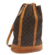 Louis Vuitton Vintage Pre-owned Canvas louis-vuitton-vskor Brown, Dam