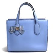 Gucci Vintage Pre-owned Laeder gucci-vskor Blue, Dam