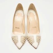 Christian Louboutin Pre-owned Pre-owned Laeder klackskor White, Dam