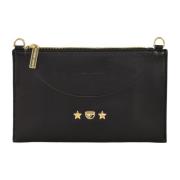 Chiara Ferragni Collection Stilig PU-väska Black, Dam