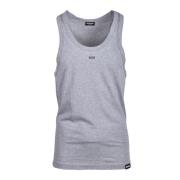 Dsquared2 Bomull Elastan Underkläder T-shirt Gray, Herr