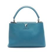 Louis Vuitton Vintage Pre-owned Laeder louis-vuitton-vskor Blue, Dam