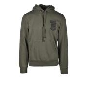 Diesel Bomullsblandad Sweatshirt Green, Herr