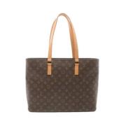 Louis Vuitton Vintage Pre-owned Canvas louis-vuitton-vskor Brown, Dam