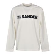 Jil Sander Herr Porslin T-shirts & Polos Beige, Herr