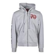 Diesel Bomullsblandning Sweatshirt Gray, Herr