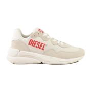 Diesel Casual Sneakers med Gummisula White, Herr