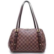 Louis Vuitton Vintage Pre-owned Canvas handvskor Brown, Dam