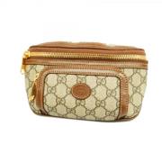 Gucci Vintage Pre-owned Plast gucci-vskor Brown, Dam