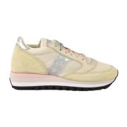 Saucony Stiliga Sneakers med Gummisula Beige, Dam