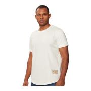 Calvin Klein Ekologisk bomull T-shirt - Beige Beige, Herr