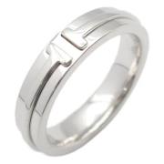 Tiffany & Co. Pre-owned Pre-owned Vitt guld ringar Gray, Dam