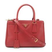 Prada Vintage Pre-owned Laeder prada-vskor Red, Dam