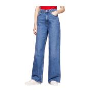 Tommy Jeans Hög WD Claire Jeans Blue, Dam