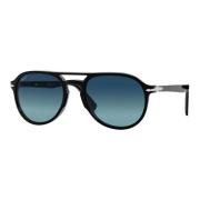 Persol Solglasögon Po3235S Stil 095/S3 Black, Unisex