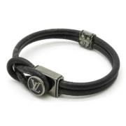 Louis Vuitton Vintage Pre-owned Tyg armband Black, Dam