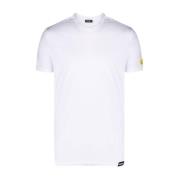 Dsquared2 Kortärmade T-shirts och Polos White, Herr