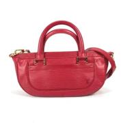 Louis Vuitton Vintage Pre-owned Tyg louis-vuitton-vskor Red, Dam