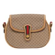 Gucci Vintage Pre-owned Canvas gucci-vskor Beige, Dam