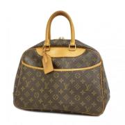 Louis Vuitton Vintage Pre-owned Tyg louis-vuitton-vskor Brown, Dam