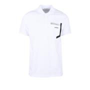 Bikkembergs Bomull Elastan T-shirt White, Herr