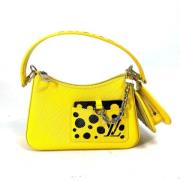 Louis Vuitton Vintage Pre-owned Laeder handvskor Yellow, Dam