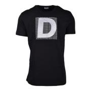 Diesel Bomull T-shirt Black, Herr