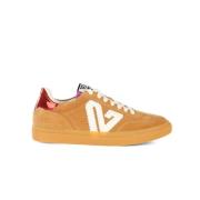 Emanuelle Vee Mocka Sneakers med Gummisula Brown, Dam