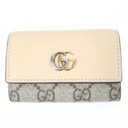 Gucci Vintage Pre-owned Canvas nyckelhllare Beige, Dam