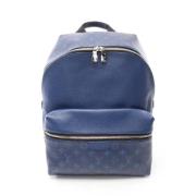 Louis Vuitton Vintage Pre-owned Laeder ryggsckar Blue, Dam