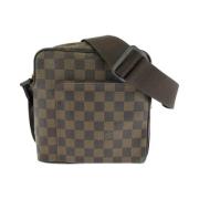 Louis Vuitton Vintage Pre-owned Canvas crossbodyvskor Brown, Dam