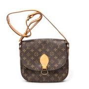 Louis Vuitton Vintage Pre-owned Canvas louis-vuitton-vskor Brown, Dam