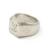 Louis Vuitton Vintage Pre-owned Metall ringar Gray, Dam