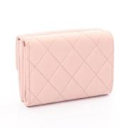 Chanel Vintage Pre-owned Laeder plnbcker Pink, Dam