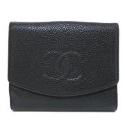 Chanel Vintage Pre-owned Laeder plnbcker Black, Dam