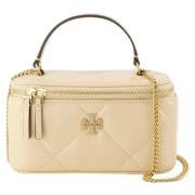 Tory Burch Laeder handvskor Beige, Dam