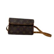 Louis Vuitton Vintage Pre-owned Canvas louis-vuitton-vskor Brown, Dam