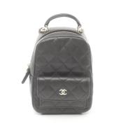 Chanel Vintage Pre-owned Laeder chanel-vskor Black, Dam