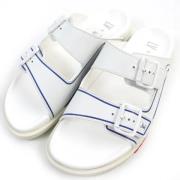 Louis Vuitton Vintage Pre-owned Laeder sandaler White, Dam